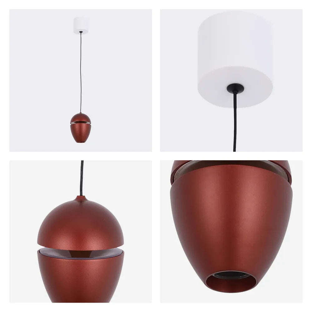 Detalles del Colgante LED Acorn Downlight con Efecto de Iluminación de Cornisa 10W Blanco Cálido-150-19072
