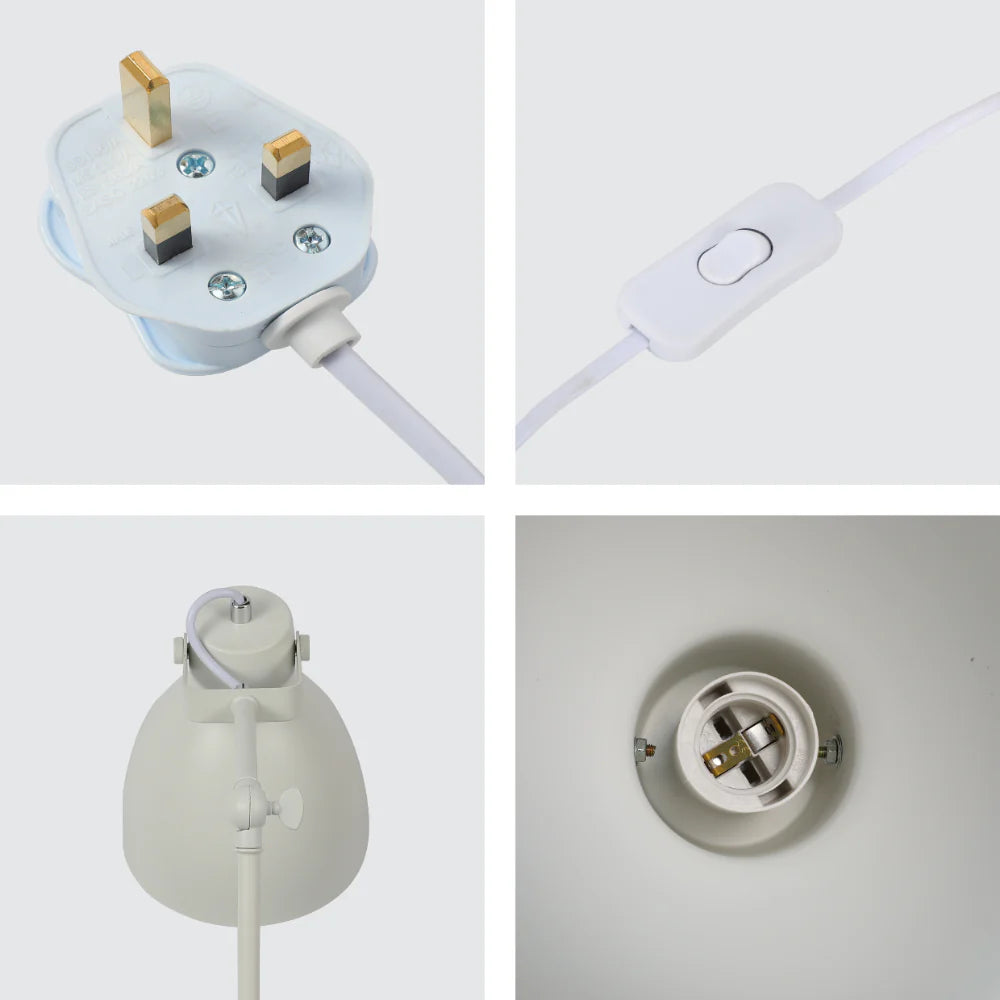 Lámpara de Escritorio con Brazo Ajustable 13