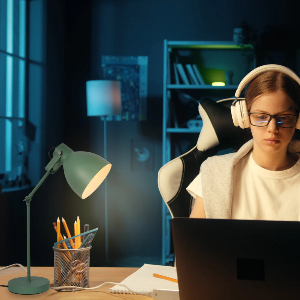 Lámpara de Escritorio con Brazo Ajustable