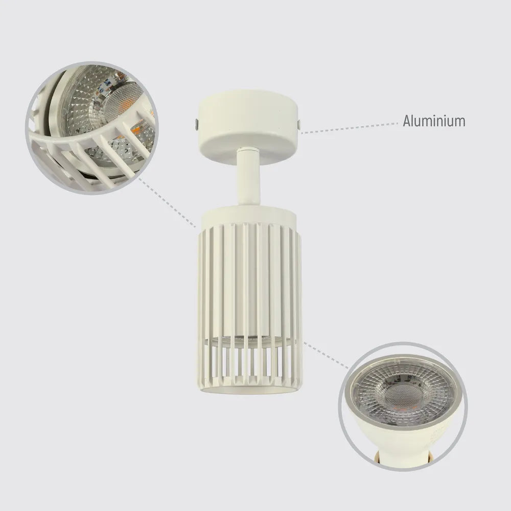 Detalles del Proyector Ajustable Aria Cage-Bar GU10-172-03152