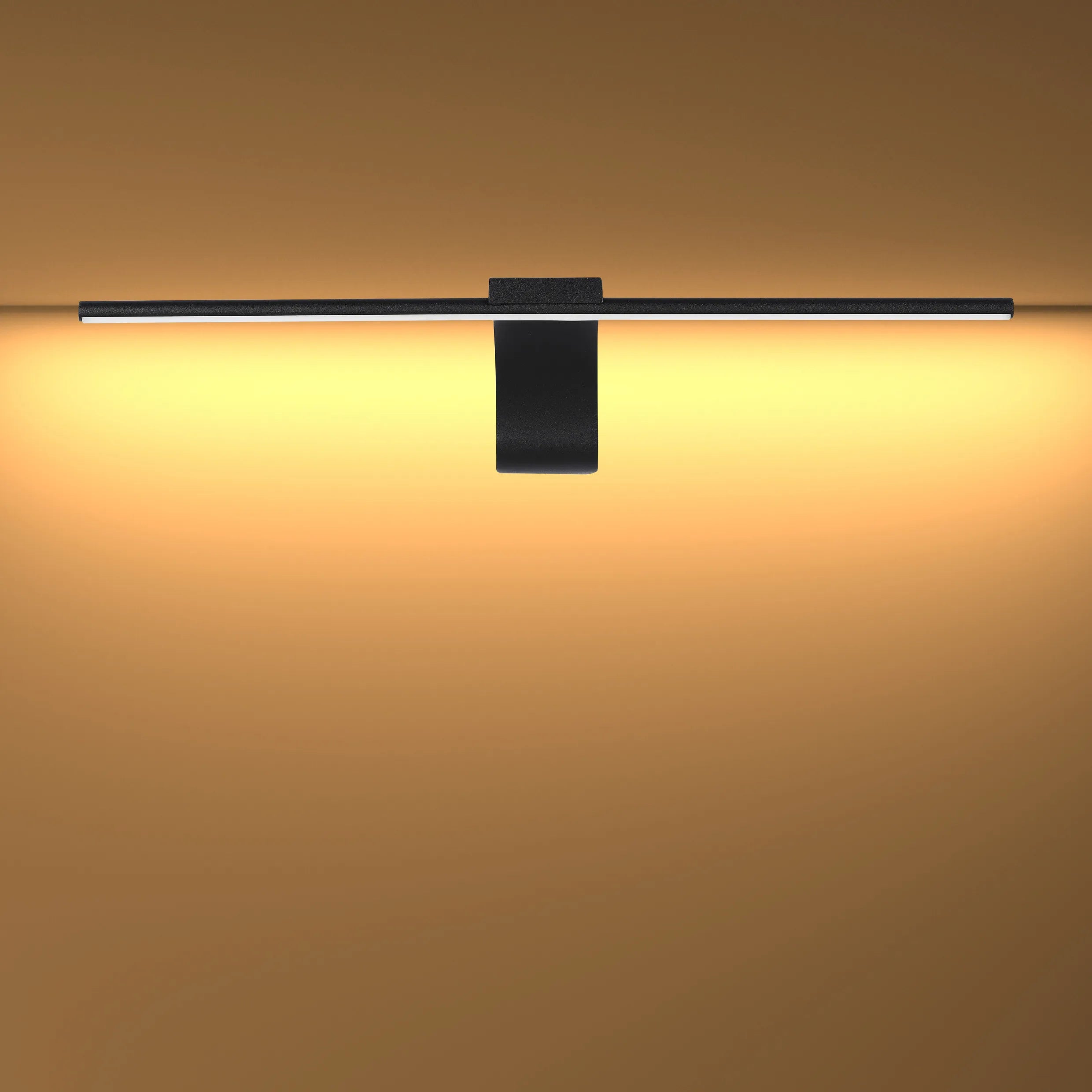 Aplique de Pared Lineal LED Negro IP20