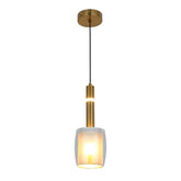 Chandelier TEKLED Chandelier 66898-1A Smoke Glass 1xE27+LED 3000K(TEKLED)-159-18310--159-18310