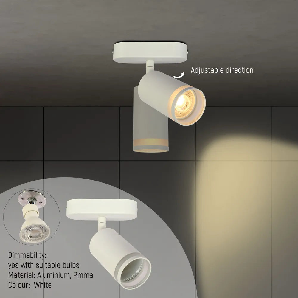 Detalles del Foco Circular Glow GU10 Fixture-172-03031
