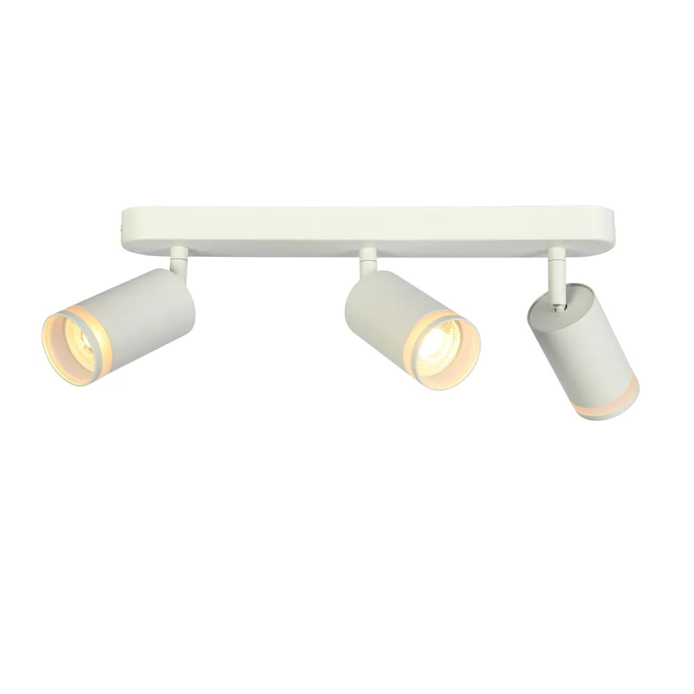 Apliques TEKLED Circular Glow GU10 Luminaria de Focos-3 Lámparas-172-03039