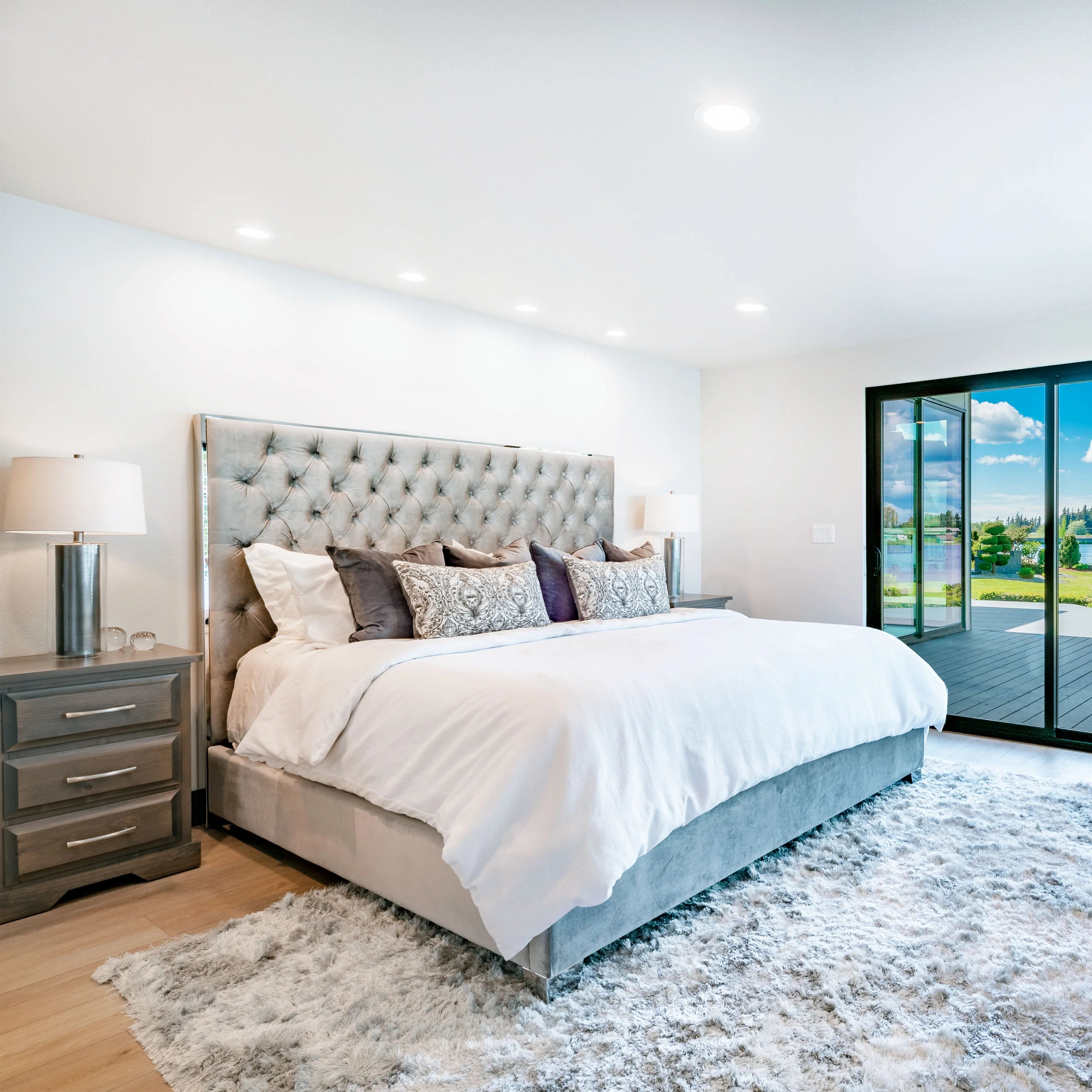 Downlight LED Empotrado Circular - Negro y Blanco - Varios Tamaños