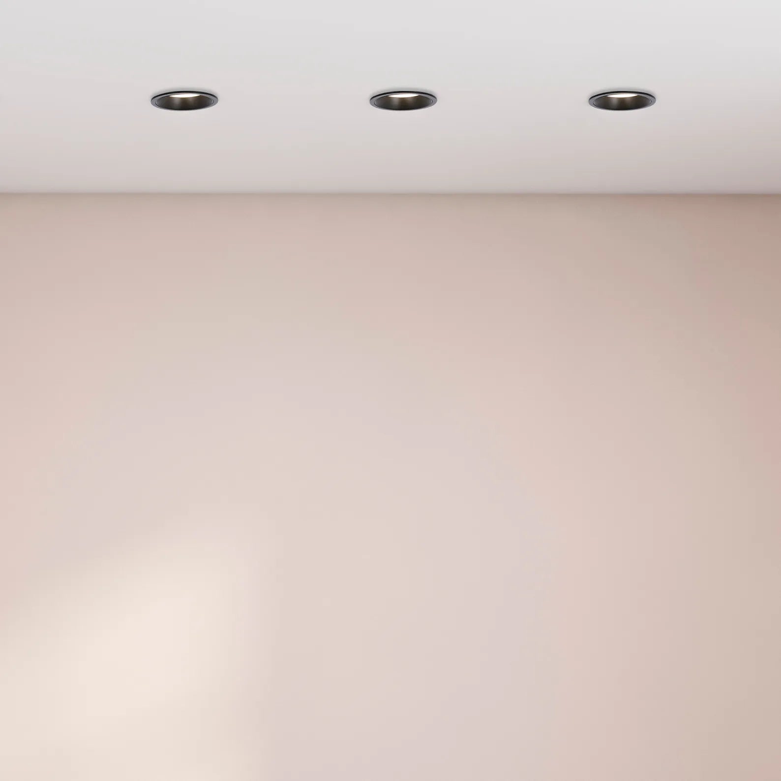 Downlight LED Empotrado Circular - Negro y Blanco - Varios Tamaños