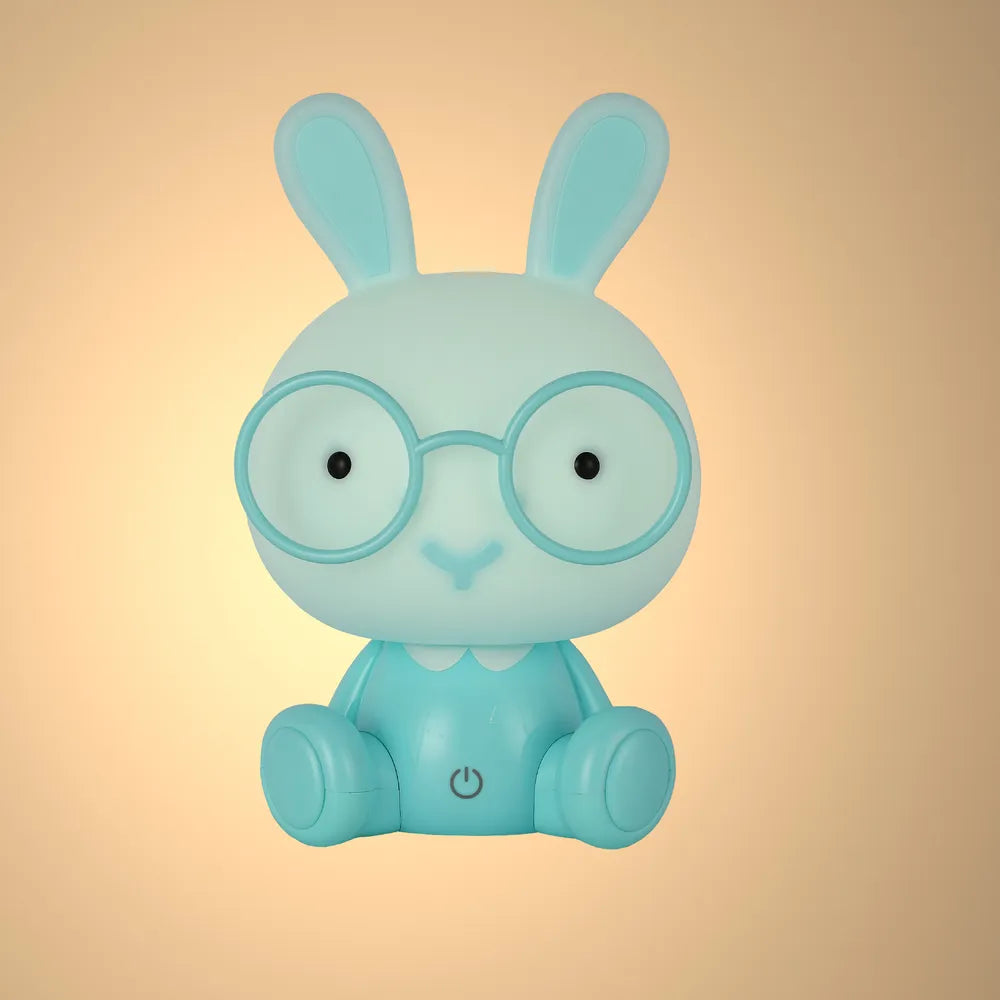 Lámpara nocturna TEKLED Cuddle Critters Luz LED para dormir - Conejito - 130-03780
