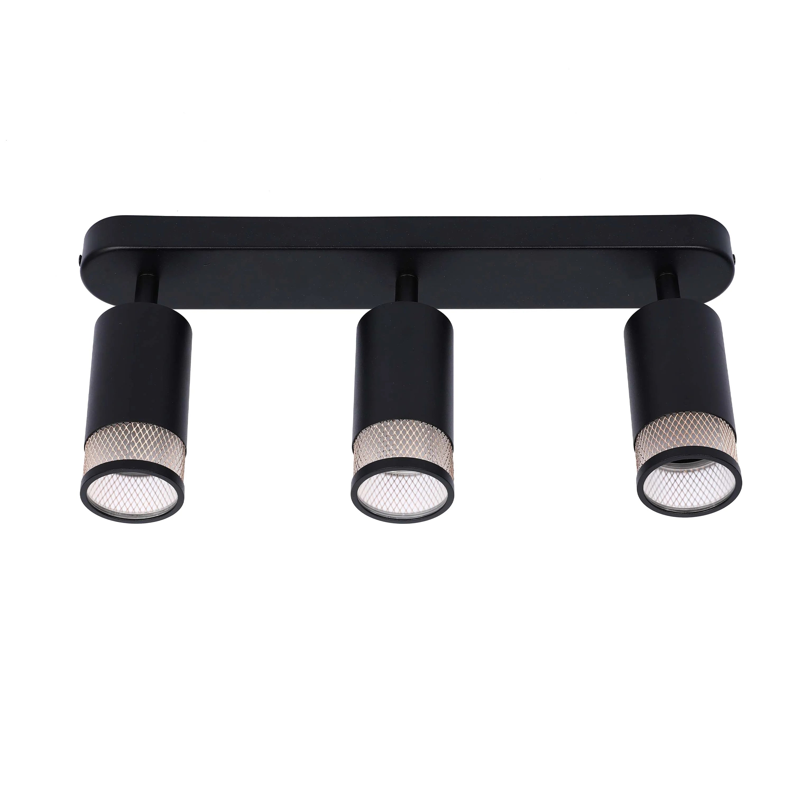 Colección de luces con diseño cilíndrico de malla