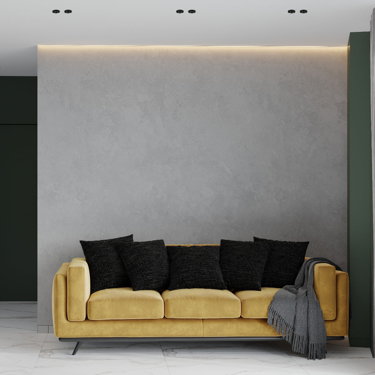 Imagen principal de un downlight empotrado moderno de aluminio, ideal para iluminación de oficinas con diseño contemporáneo y bajo deslumbramiento.