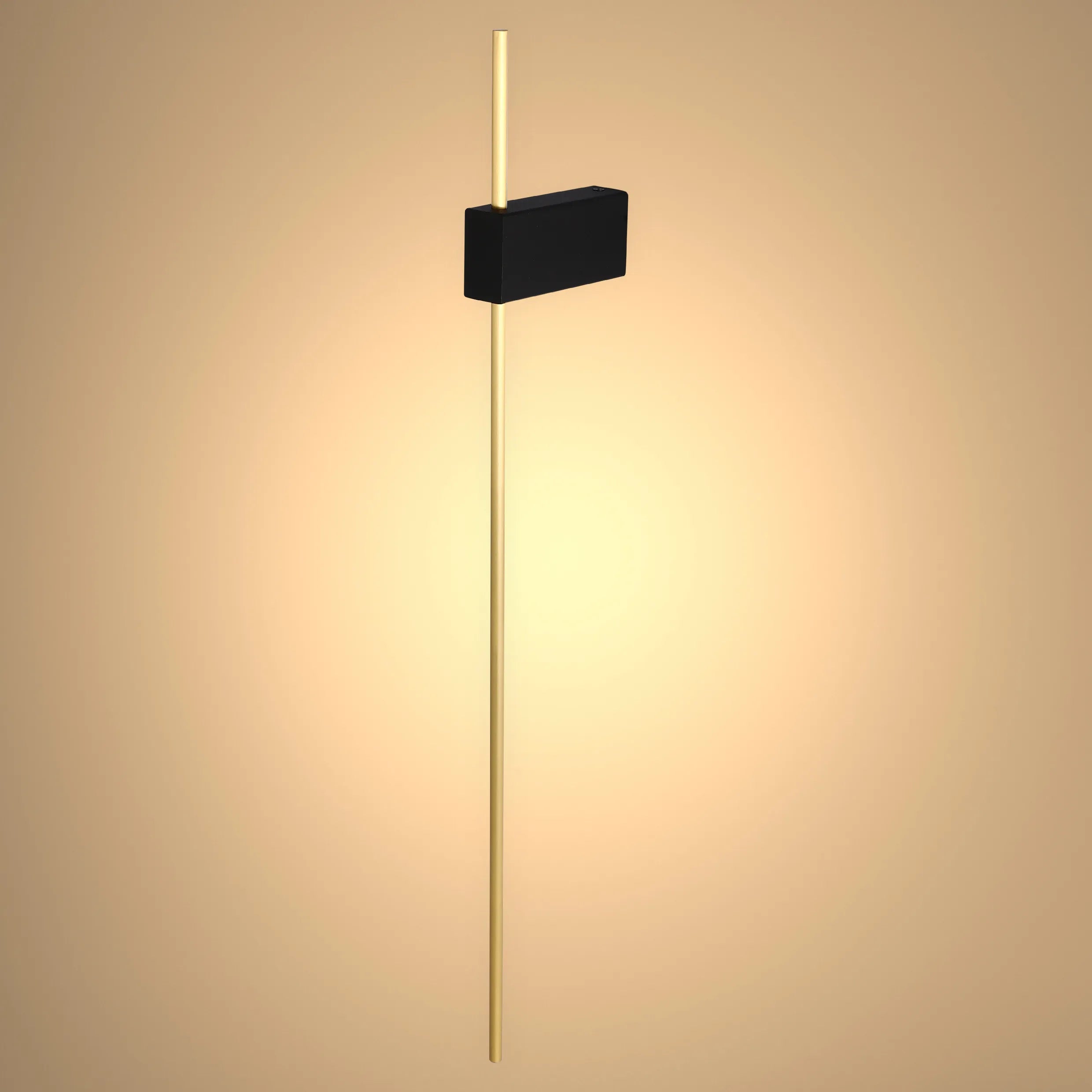 Aplique de Pared LED Aurora Slimline – Minimalista Moderno en Negro y Dorado