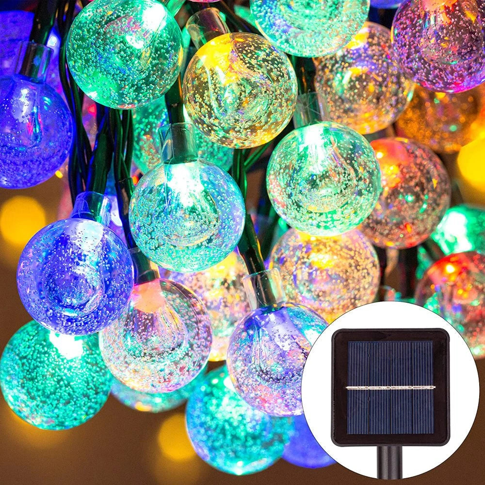 Main image of Lyra Solar Globe 50 LEDs 95m Multi-colour LED String Light
