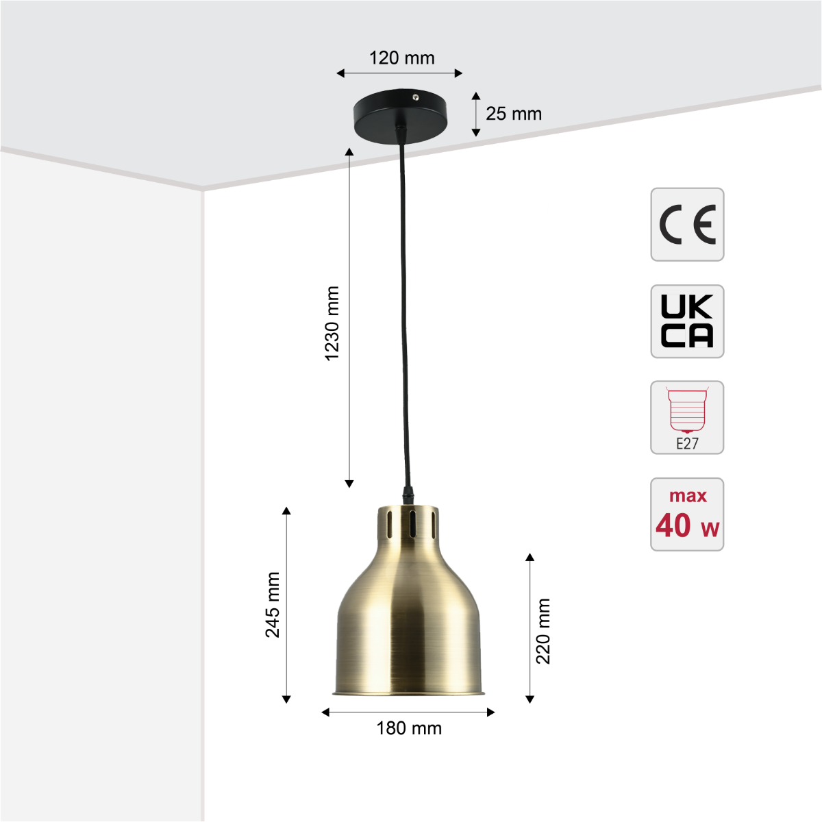 Lámpara colgante cilíndrica de diseño moderno, perfecta para cocinas y comedores contemporáneos. Ideal para iluminación decorativa.