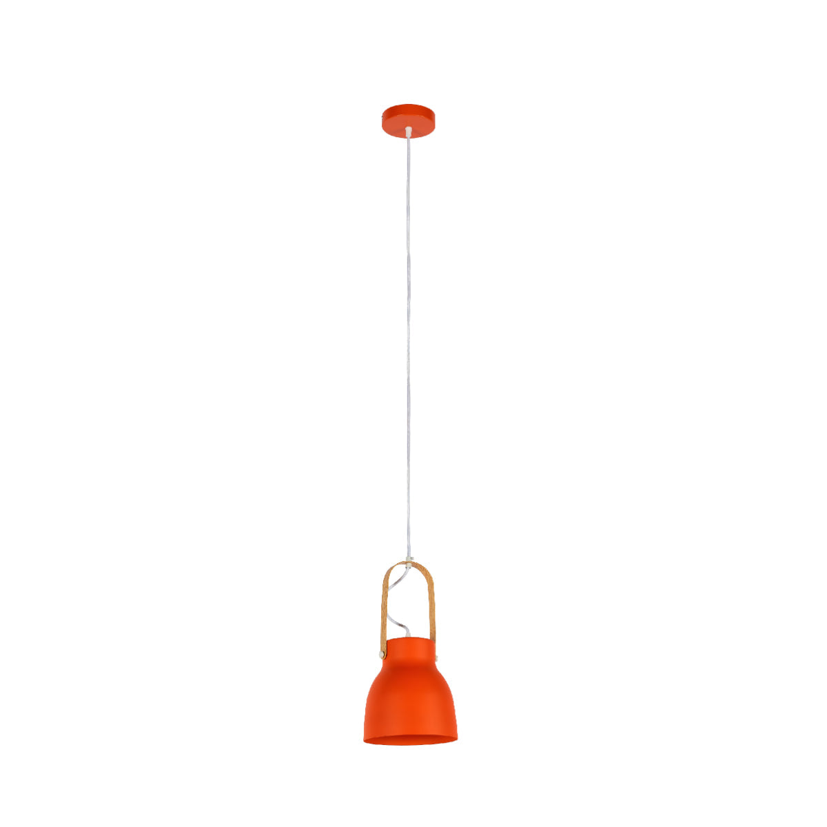 Imagen principal de una lámpara colgante cónica narvik, ideal para iluminar espacios modernos y minimalistas en la sala o comedor.