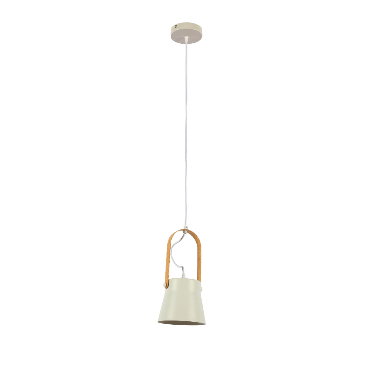 Imagen del elegante aplique de luz de cono nórdico, ideal para comedores con estilo moderno y minimalista.