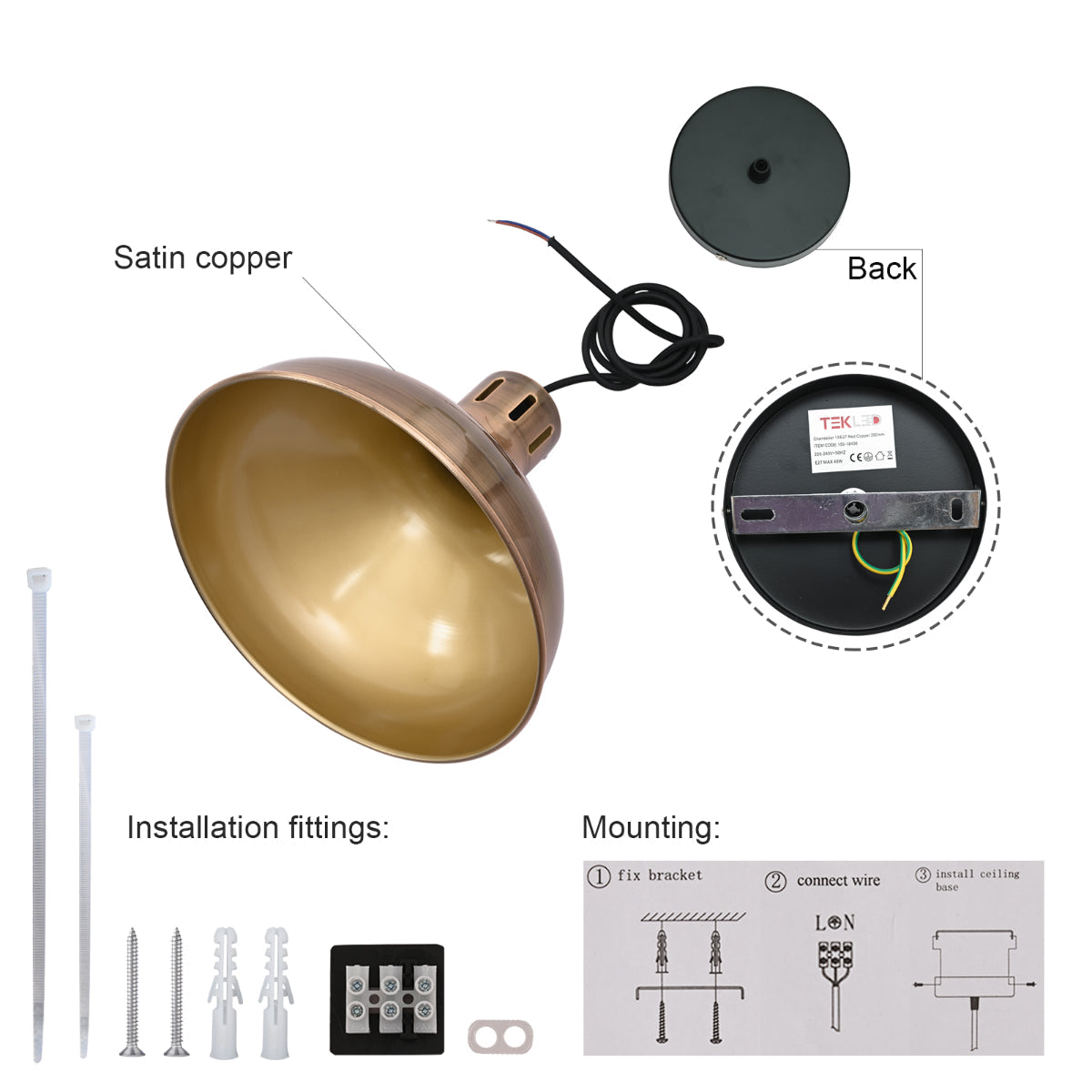 Detalle de luz colgante de cerámica en forma de cúpula, ideal para cocinas rústicas y comedores acogedores.