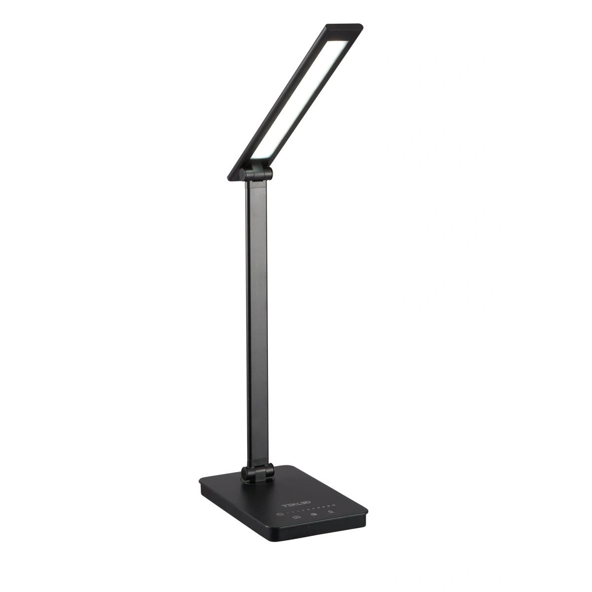Main image of Zingo Silver Desk Light Dimmable and Colour Modes | TEKLED 130-03618