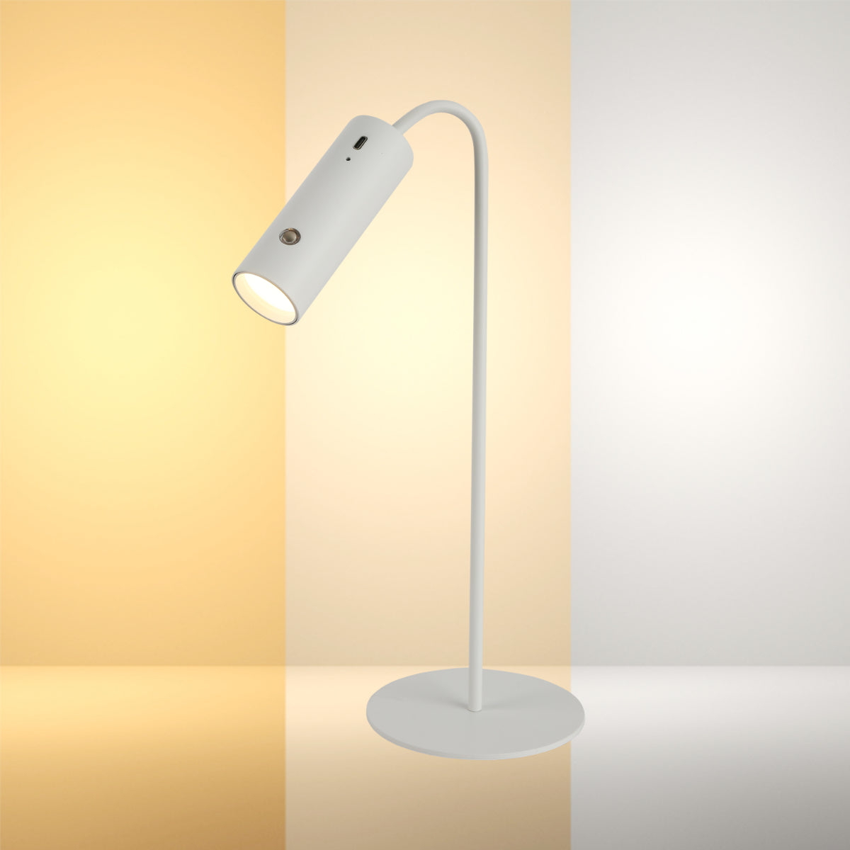 Lámpara LED con clip, ideal para oficinas y espacios de trabajo contemporáneos, versátil y funcional para iluminación personalizada.
