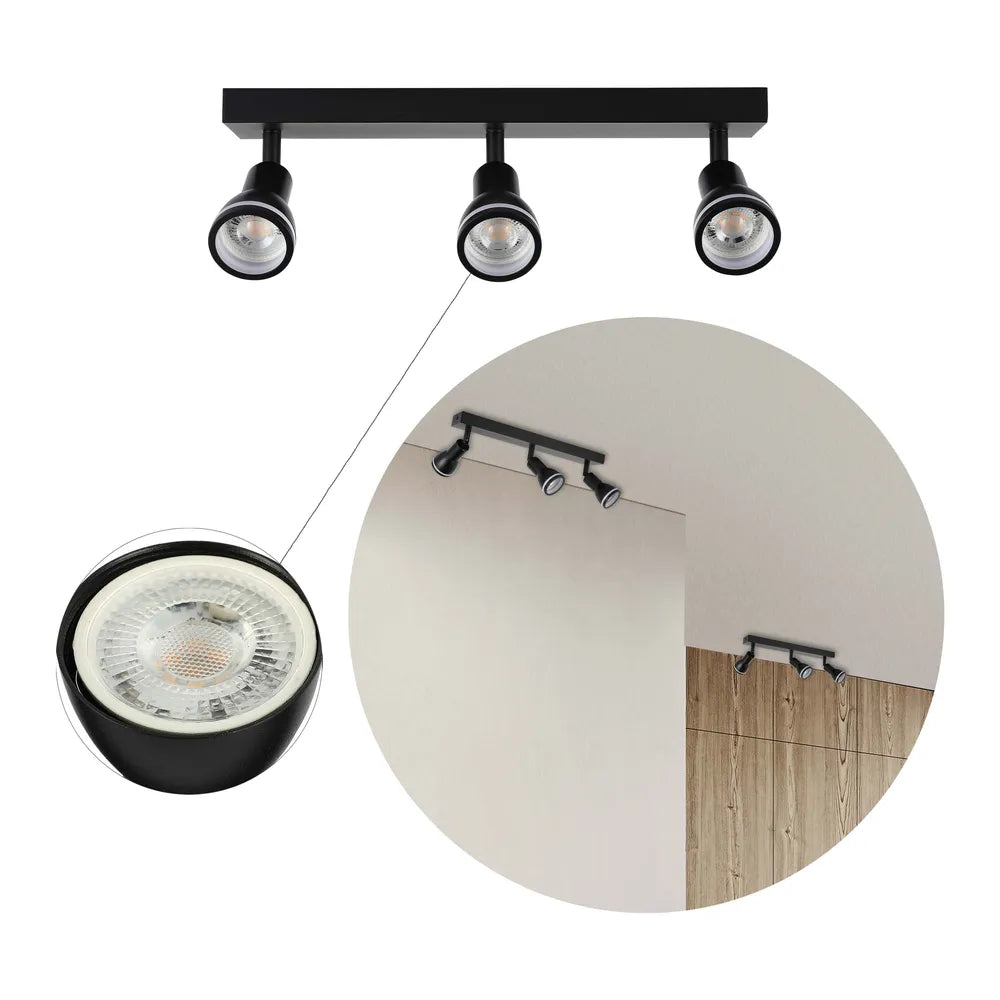 Toma de cerca del Luminario de Foco Luma Cylindro GU10-172-03212