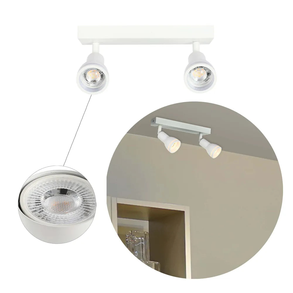 Toma de cerca del Luma Cylindro GU10 Foco de Techo-172-03218