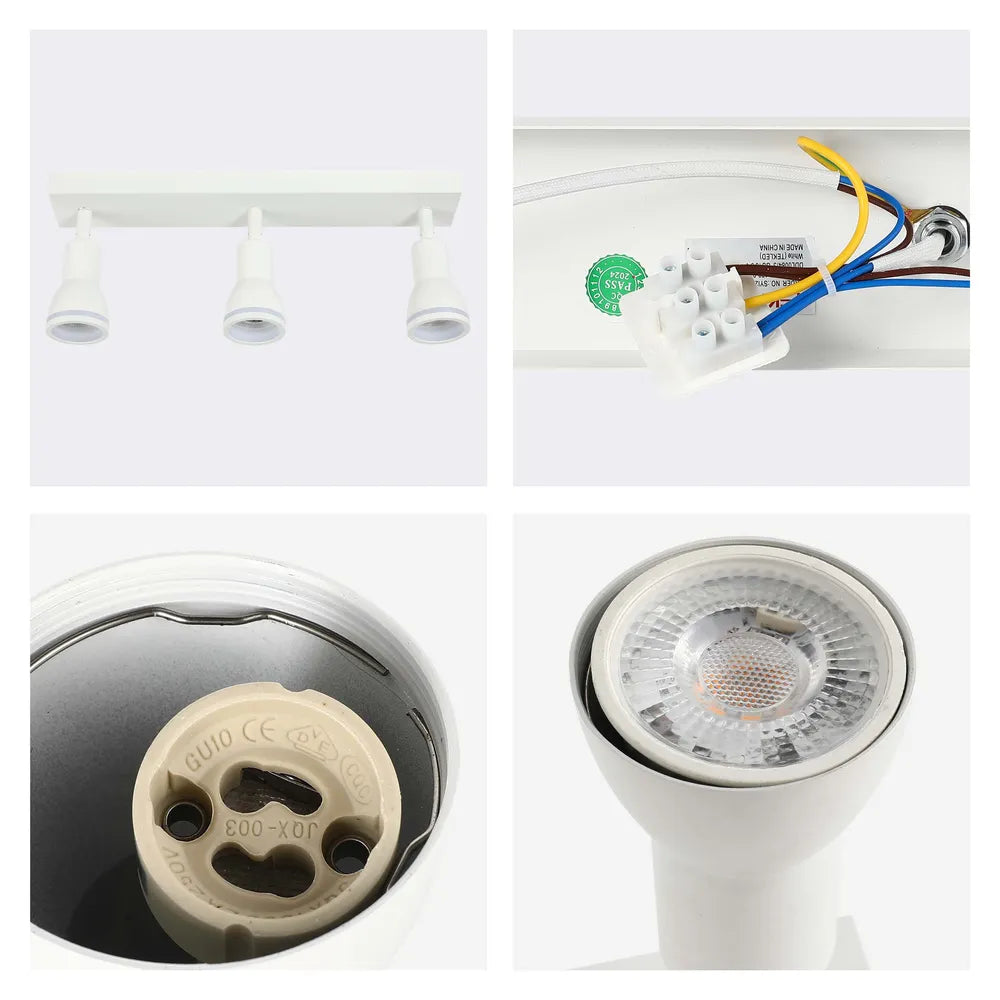 Detalles del Foco Luma Cylindro GU10 Fixture-172-03220