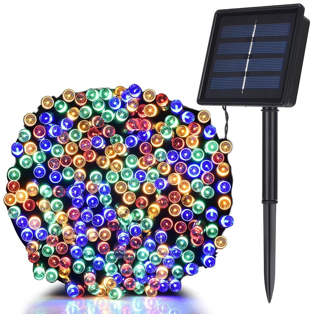 Product close up of Canopus Solar 200 LEDs 22m Multi-colour LED String Light