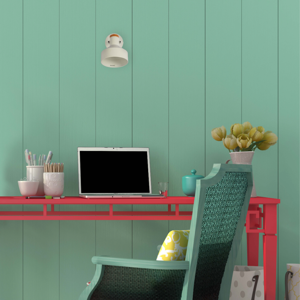 Luz de pared de madera escandinava, ideal para salas modernas y acogedoras, aportando un toque natural y elegante.