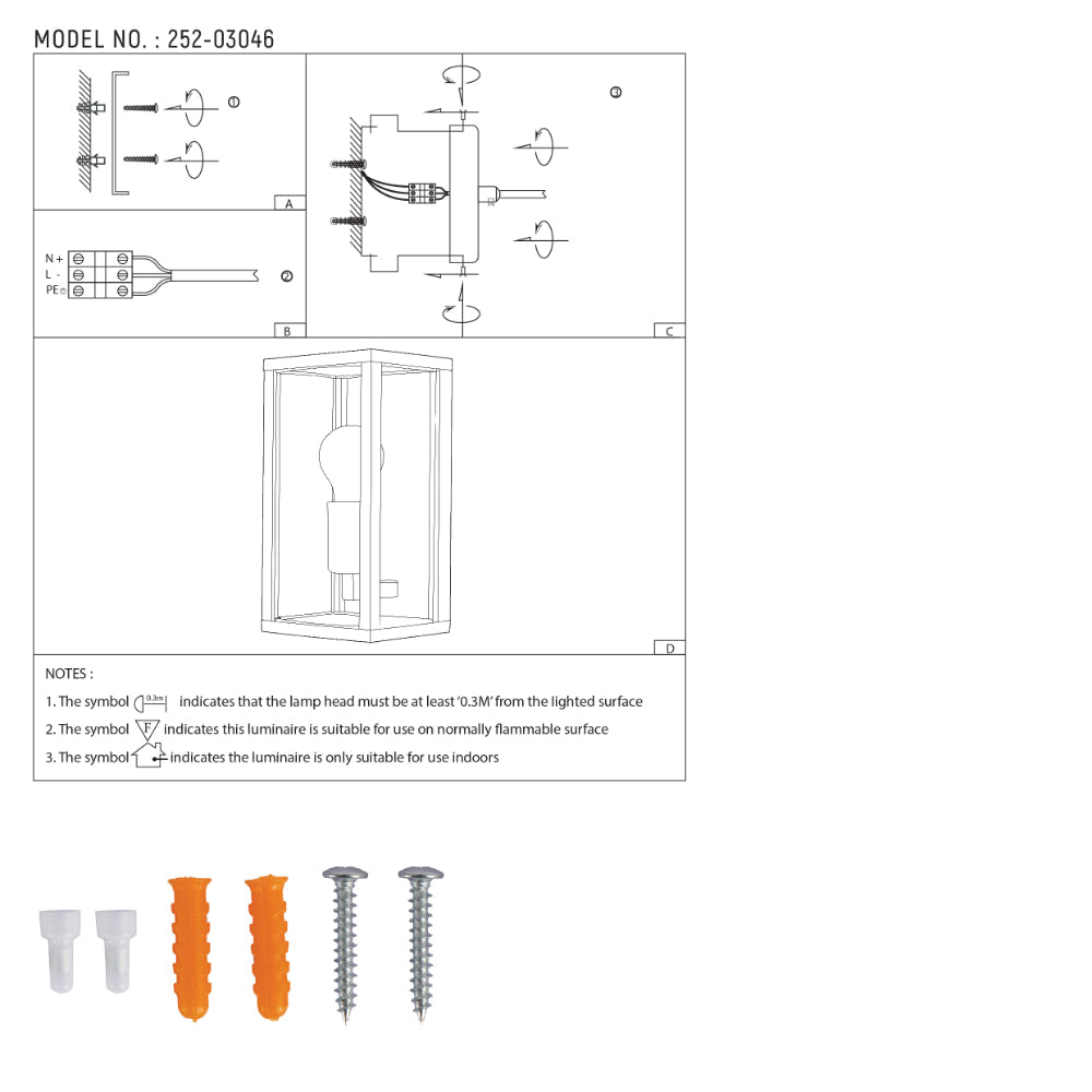 Luz exterior tipo linterna de pared, diseño moderno en gris oscuro, ideal para patios y jardines con estilo contemporáneo.