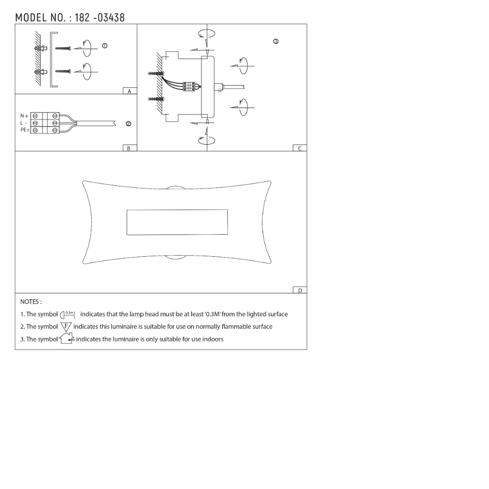 Luz de pared LED moderna, decorativa y regulable, ideal para espacios contemporáneos con estilo elegante y minimalista.