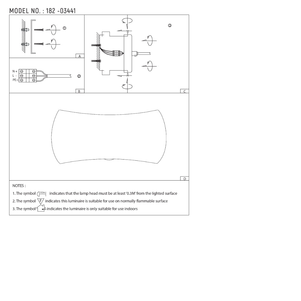Luz de pared LED negra moderna, ideal para espacios exteriores con decoración contemporánea, iluminando eficazmente hacia arriba y abajo.