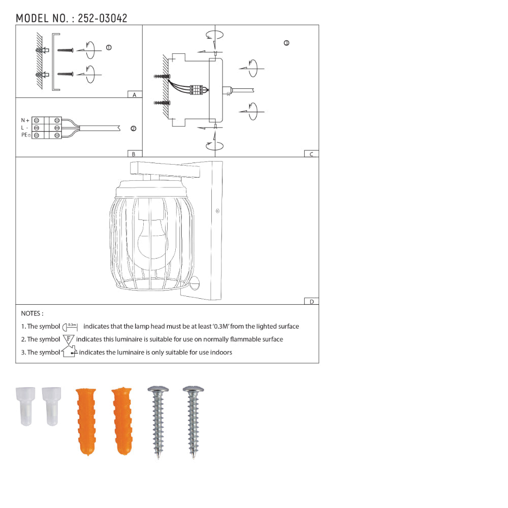 Luz de pared exterior Tuela en gris oscuro, ideal para iluminar terrazas en decoración moderna y elegante.