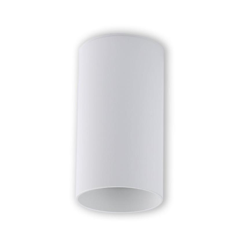 Imagen principal de Cilindro Downlight Blanco de Montaje en Superficie con Portalámpara GU10 | TEKLED 172-03022