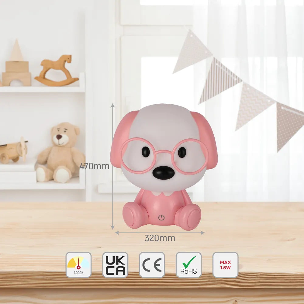 Tamaño y especificaciones técnicas de la Lámpara de Dormir LED Recargable Mango - 130-03782