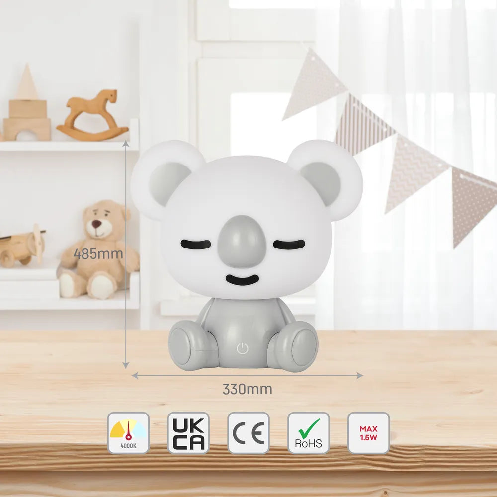 Tamaño y especificaciones técnicas de la Lámpara de Noche Recargable LED Mango Sleep-130-03784