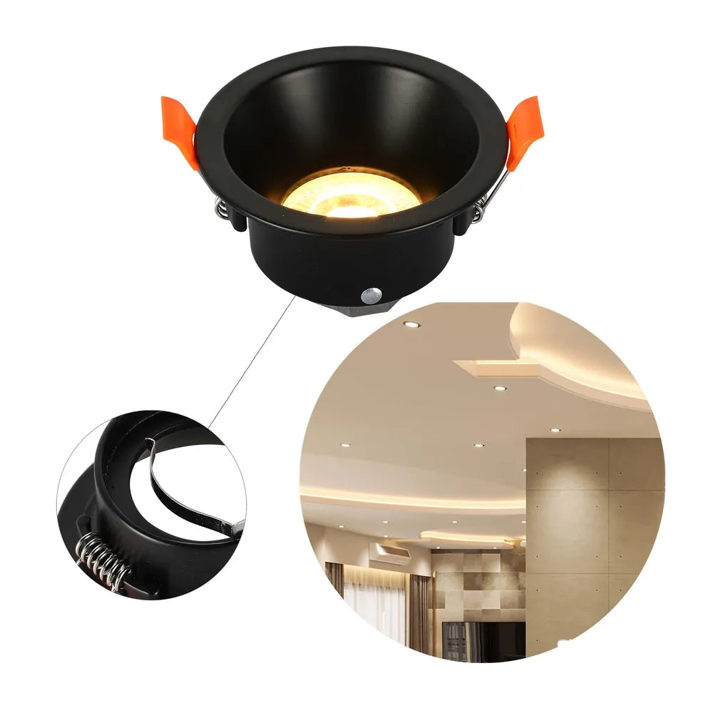 Toma cerrada del Downlight Recesado Fijo Nebula Low-Glare GU10-143-03996