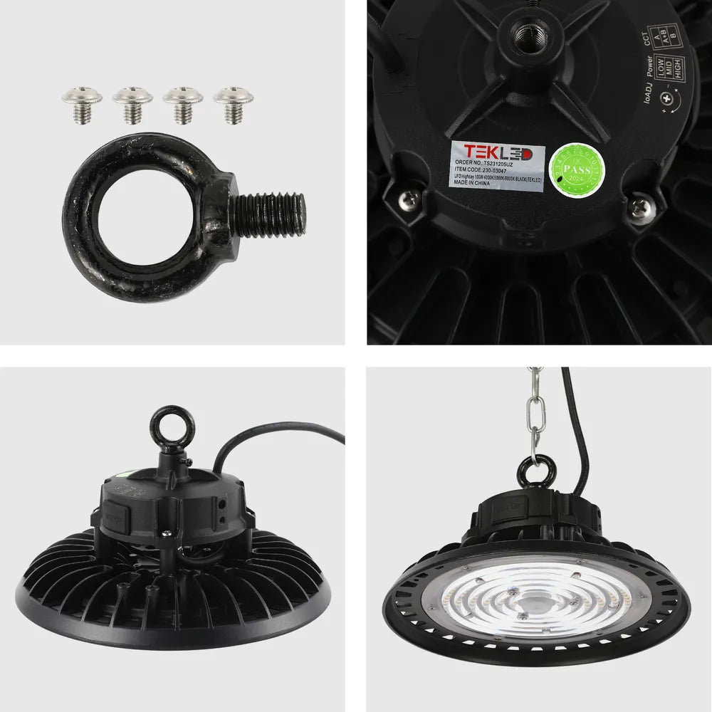 Toma de cerca del Luz LED High Bay Nova con Opciones de Reflector-230-03047