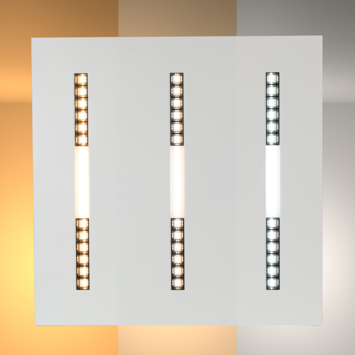 Panel LED anti-reflejos de 40W, ideal para oficinas modernas, proporcionando luz uniforme y cómoda en espacios de trabajo.