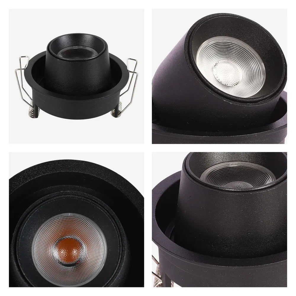 Detalles del Downlight LED Empotrado con Cardán Ajustable Sentinel-143-03408