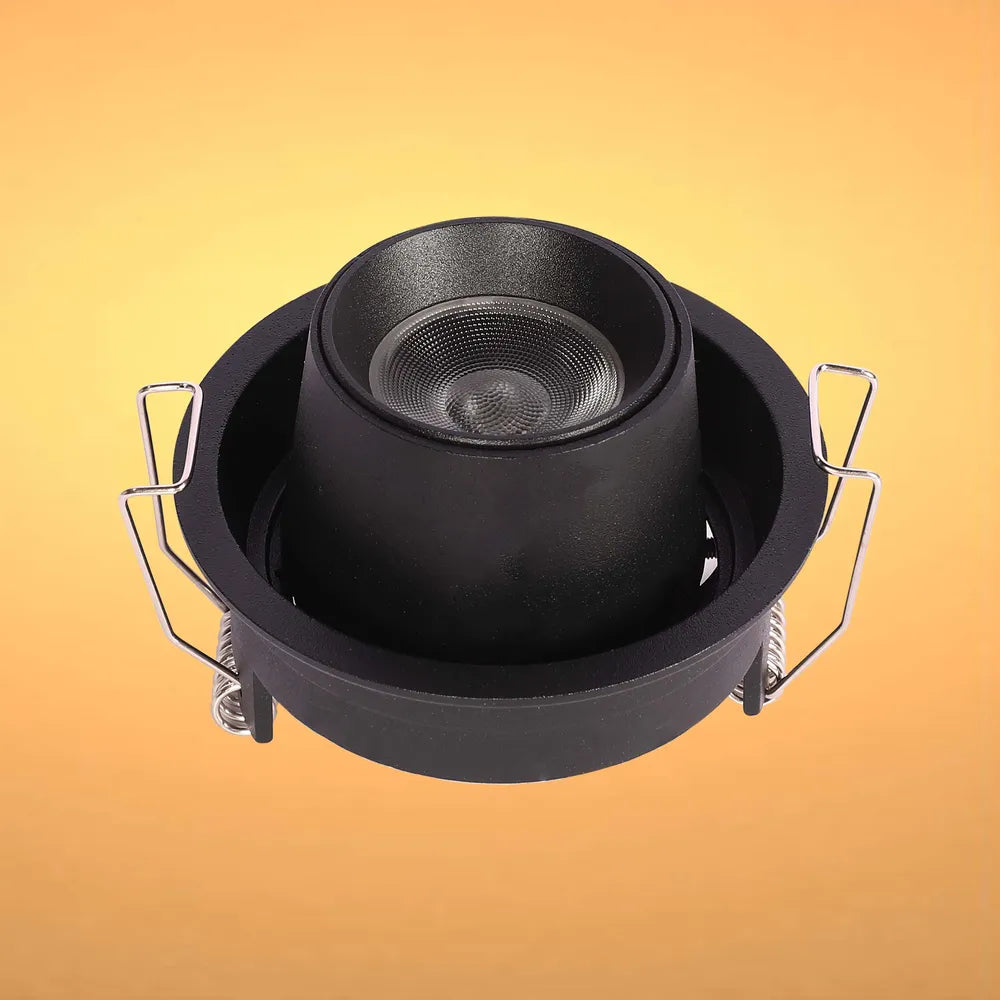 Downlight LED TEKLED Sentinel Empotrable Ajustable Gimbal LED-Black-143-03410