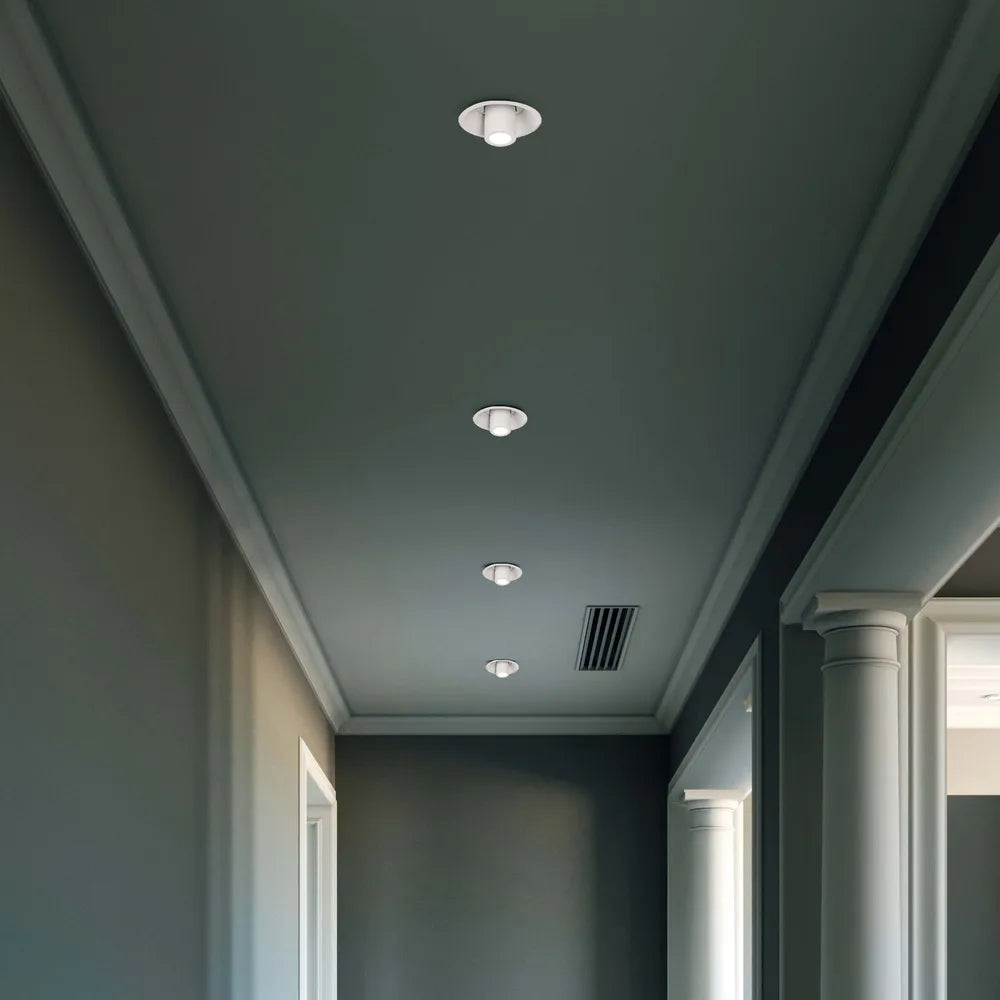 Elegante downlight LED mejora la decoración moderna del salón, proporcionando una iluminación ajustable para un ambiente elegante y funcional.143-03418