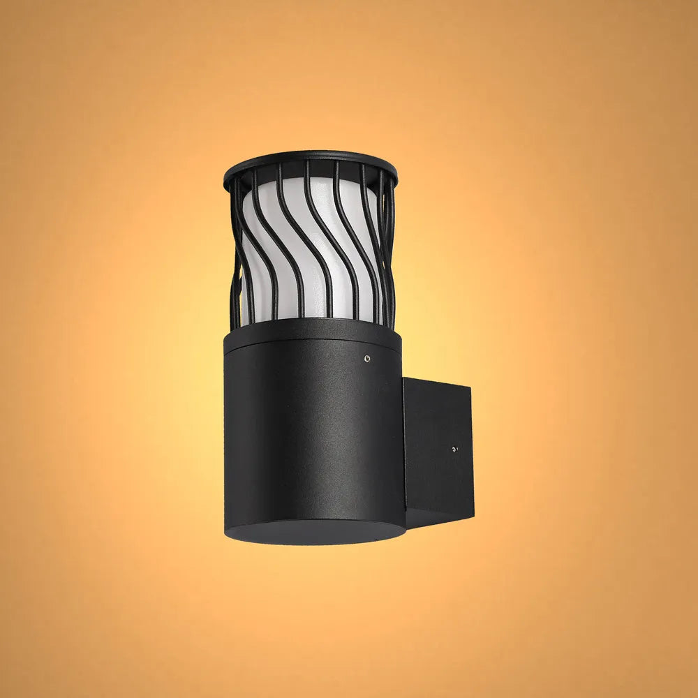 Luz de Pared Exterior TEKLED Twilight Wave Linterna de Pared LED-Título Predeterminado-183-03470