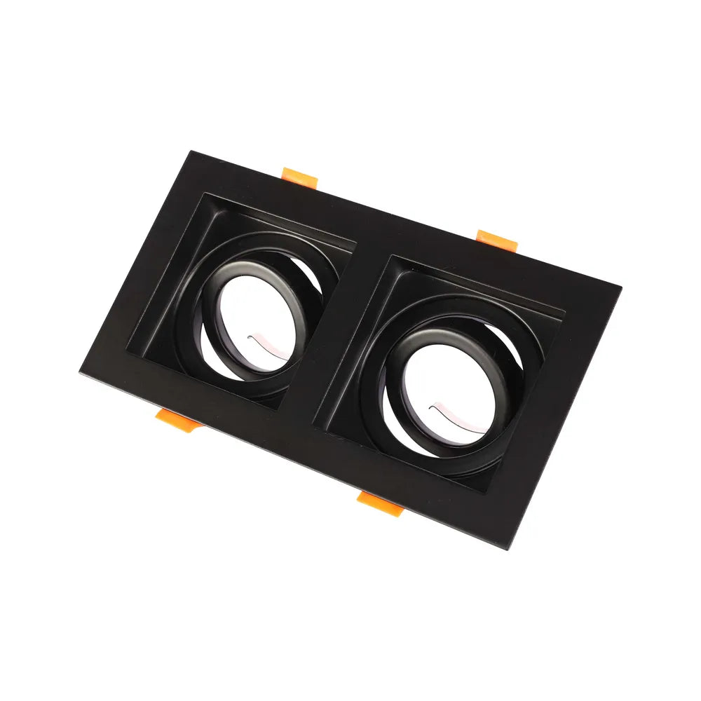 Luminaria Downlight GU10 TEKLED Valiant Quadrada Inclinable GU10 Downlight-2 Lámpara-143-03446