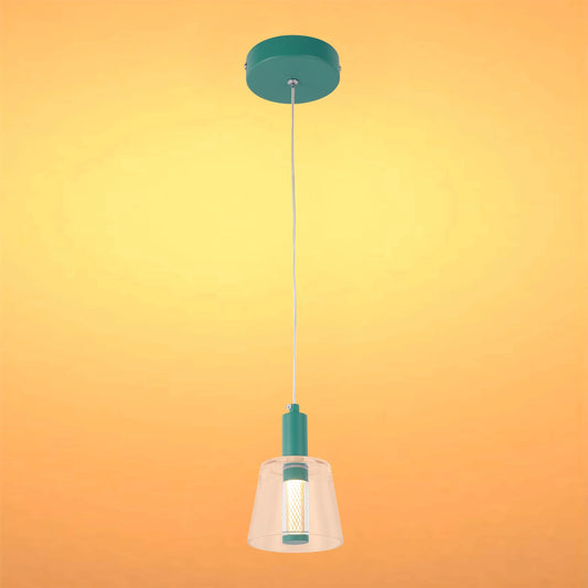 Lámpara LED Lampara Colgante J wattsD0344-1B Green 3 watts 3000K