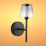 Lámpara LED Aplique de pared decorativo, J wattsB0344-1A Color Negro 3 watts 3000K
