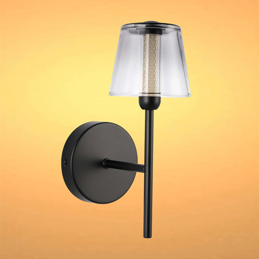 Lámpara LED Aplique de pared decorativo, J wattsB0344-1A Color Negro 3 watts 3000K