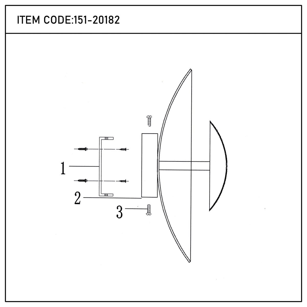 Aplique LED moderno circular con detalle dorado, blanco/rosa/azul, 6W, 3000K