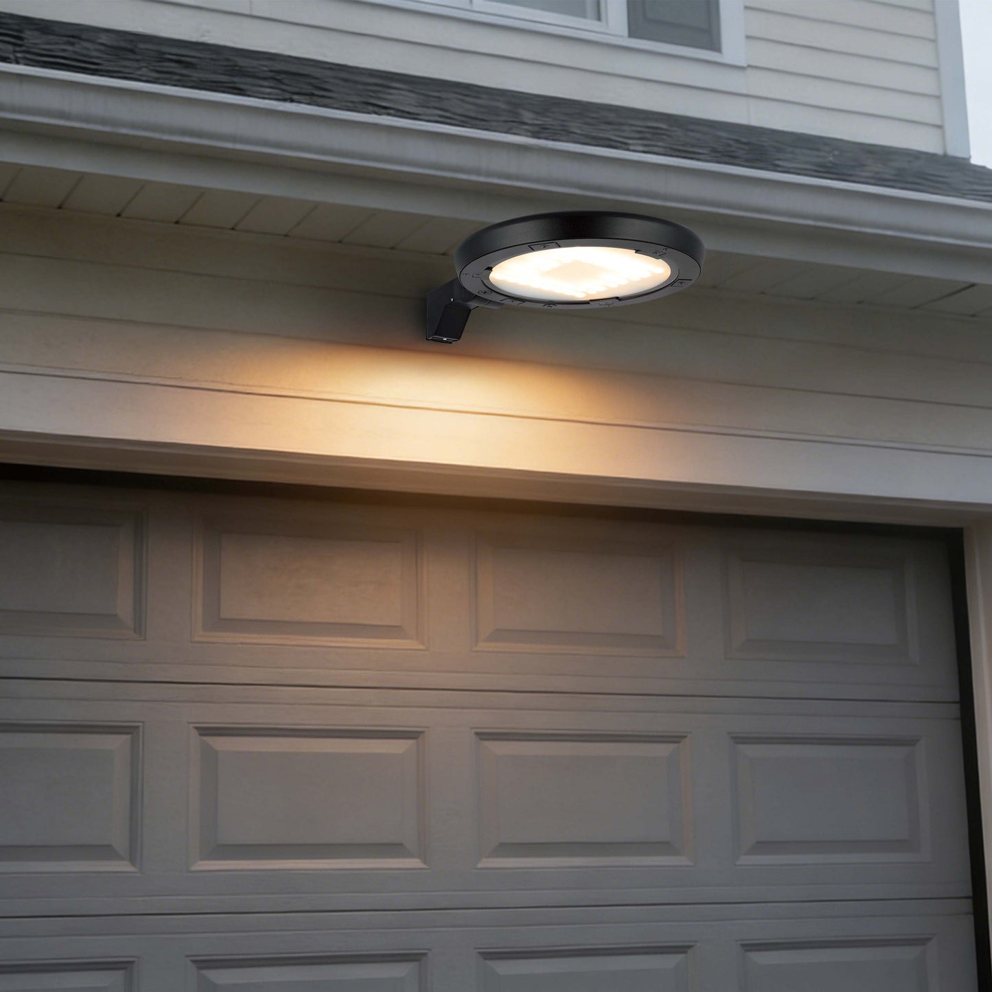 Aplique LED para poste y pared de exteriores, seleccionable entre 60W, 80W y 100W, con 3 temperaturas de color.
