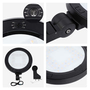 Aplique LED para poste y pared de exteriores, seleccionable entre 60W, 80W y 100W, con 3 temperaturas de color.