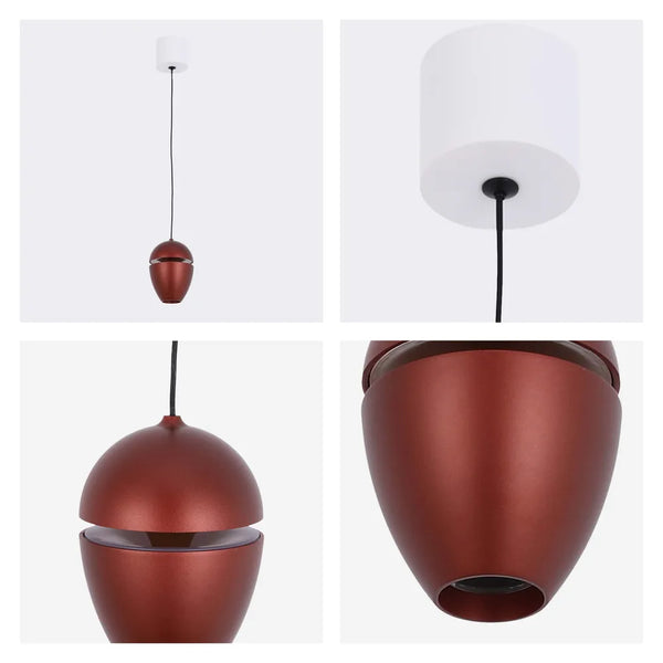 Detalles del Colgante LED Acorn Downlight con Efecto de Iluminación de Cornisa 10W Blanco Cálido-150-19072