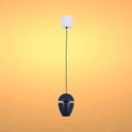 Lámpara colgante descendente TEKLED Acorn LED con efecto de iluminación indirecta 10W Blanco cálido-Azul-150-19074