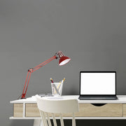 Lámpara de escritorio con abrazadera ajustable